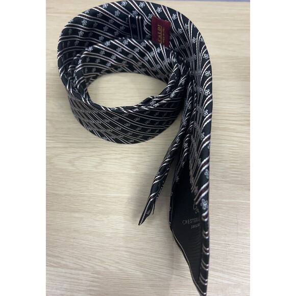 MARIO CALDI Savile Row Luxury Silk Tie Made In Italy 59” L 3.5" W GREAT CONDT. - Picture 6 of 10